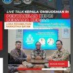 Live Talk Pelayanan Publik Bersama Ombudsman Perwakilan Provinsi Kepulauan Riau.